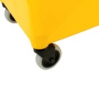 32 Quart Mop Bucket Side Press Wringer Wringer Commercial Cleaning Rolling Cart