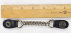 Harley Davidson Vest Extender Chain Bar Shield Motorclothes Brass Vintage Vtg