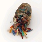 Lite Brite Pegs 800 multi Colors 1 1 8  1960s-1990s Not Lite-bright Magic Screen