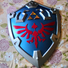 The Legend Of Zelda Master Hylian 1 1 Metal Shield Replica  sword Not Included 