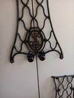 Antique Singer Treadle Sewing Machine Cast Iron Table Legs Only Base