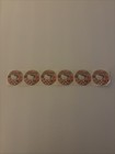 Lot Of 6 Vintage 2004 Hello Kitty Camo Payless Shoe Source Stickers 2  Diameter
