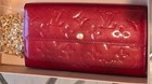 Sarah Patent Leather Wallet Louis Vuitton With Complimentary Chain For Crossbody