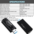 4k Hdmi To Usb 3 0 Video Capture Card 1080p 60fps Cam Link Card Game Capture    