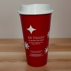 Starbucks 2022 Reusable Holiday Red Cup 25th Anniversary - Limited Edition