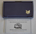1991 3-coin Commemorative U s  Mount Rushmore Anniversary Coins Proof Set Boxed