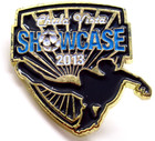 Chula Vista Showcase 2013 Soccer Pin California Shield Lapel Gold Tone