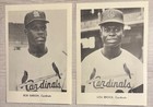 1967 St Louis Cardinals Complete Team Issued Picture Pack set Of 12 Gibson Maris