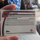 2024 Bowman University Chrome - Dj Lagway  63  rc 