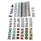 Vintage Lot Mrs  Grossman s Stickers 90s Christmas  Bells  Bows  Gifts  Lights