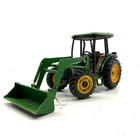 Ertl John Deere 5420 Die Cast Metal Replica Tractor W Loader 1 16  damaged 