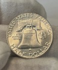 1961 D Ben Franklin 90  Silver Half Dollar Brilliant Uncirculated Free Shipping