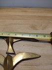 2 Vintage Brass Birds In Flight Seagulls Flying Mcm Hanging Wall Art