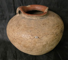Pre-columbian  Terracotta  Pottery Jar  200-600 A d   repaired 