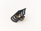 U s  Army Sergeant First Class Sfc E-8 Black Metal Rank Insignia Chevron
