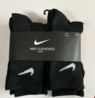Nike Kids Dri-fit Performance Crew Cushioned Training Socks Size Xs10c-3y 6 Pack