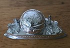 1964-65 New York World s Fair Unisphere Paperweight Metal Figurine Souvenir
