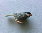 Vintage Small-miniature Hand Carved And Hand Painted Bird