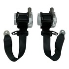 2023 2024 2025 2026 Toyota Corolla Rear Lh   Rh Seat Belt Black  sets 