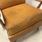 Vintage Mid-century Modern Wood Lounge Chair