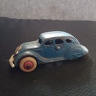 Arcade Cast Iron Chrysler Airflow Sedan Toy Car Antique Original Rare Vintage