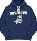 Nike Men   s Dallas Cowboys Nfl Football Retro Graphic Pullover Hoodie Sz  Xl New
