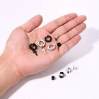 10 Pair Men Women Stainless Steel Magnetic Stud Earrings Non Piercing Clip On Us