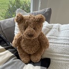 Jellycat London Brown Teddy Bear Plush Stuffed Animal Soft Cuddly Toy