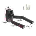 10 Pcs Pack Guitar Hangers Hook Holder Wall Mount Hanger Display Instrument Us