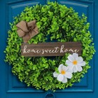 Seasonal Wreath For Front Door Or Porch  Multicolor  Flower