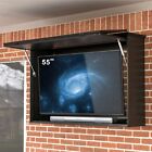 Gdlf Outdoor Tv Enclosure  55 Inch Weatherproof Tv Cover With Dual-arm Mount