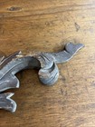 17    Antique French Wood Carved Oak Pediment Architectural Salvage Read