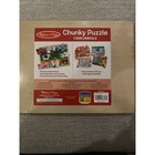Melissa And Doug Fresh Start Farm Animals Chunky Thick Wood Puzzle 12  X 9 
