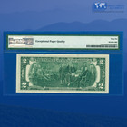 1976  2 Federal Reserve Note  Mismatched Prefix Error  Pmg Gem 66 Epq  32839