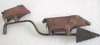 Antique Old Two Pigs Weather Vane   Embossed Unusual Weathervane