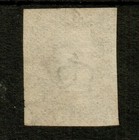 Gb  Qv 1840 Penny Black Plate 8    lk    4  Marg Fine Used Black Maltese Cross