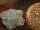 Silicate Gold Quartz Specimen  96 Gram Oregon Gold And Quartz