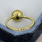Red Garnet Ring Gold 925 Silver Vintage Halo Round Gemstone Promise Ring Gift