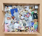 Lot 300  Vintage   Modern Lapel Pins - Assorted Designs Themes Collectibles  158