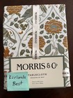 Morris   Co Seasons By May Floral Birds 60  X 144  Cotton Tablecloth New