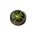 Vintage Brass Dome Lens Compass  Nautical Pocket Compass  Antique Style Gift