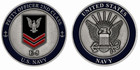 New U s  Navy Petty Officer 2nd Class E-5 Challenge Coin 