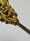 Antique Riker Bros 14k Gold Filigree Hat Pin 11  Victorian