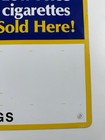 Vintage Viceroy Cigarettes Metal Sign 90s 1991 Tobacco Lights 100s 23x15 Ad