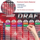 2026 Fantasy Football Draft Board Kit - 14 Teams