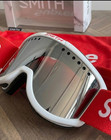 Supreme X Smith White Ski Snowboard Goggles Fw15 Motocross Atv Dirt Bike New