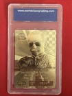 Dale Earnhardt 1999 Autographed Graded Gem-mint 10 23kt Gold Card    ships Free 
