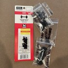 N Scale Model Train Bundle - Parts Trains Buildings Etc  See Photos