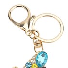 Crystal  Shaped Keychain Keyring Bling Cute Rhinestone Purse Pendant