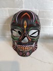 Hand-painted Mexican Day Of The Dead Sugar Skull Mask